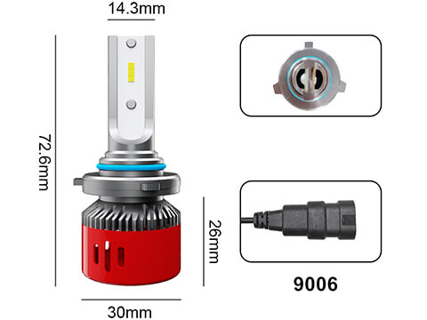 9005 hb3 headlight bulb