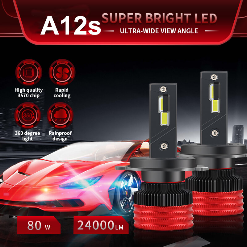 A12s LED Headlight Bulb